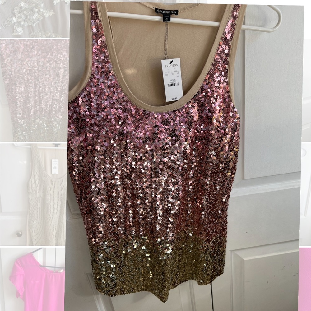 Sequin top
